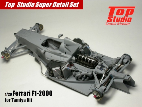 MD29003 1/20 탑스튜디오 Top Studio 페라리 F1-2000 F2000 슈퍼디테일세트 타미야 20048 적용