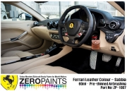 DZ008 Zero Paints 페라리 Ferrari 인테리어 가죽 화이트 베이지 칼라 사비아 Sabbia 60ml