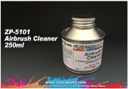 DZ080 에어브러시 클리너 250ml (제로 일반 페인트, 제로 프라이머, 제로 클리어 코트 청소용) Zero Paints Airbrush Cleaner 250ml - ZP-5101