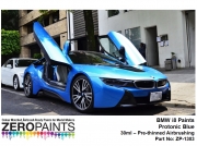 DZ105 Zero Paints BMW i8 프로토닉 블루 Paints - ZP-1303 Protonic Blue 30ml