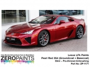 DZ123 Zero Paints 렉서스 Lexus LFA Paints Pearl Red 3S4 60ml