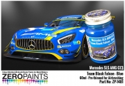 DZ133 Zero Paints 메르세데스 벤츠 Mercedes AMG GT3 Team Black Falcon Blue Paint 60ml
