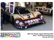 DZ139 Zero Paints 재규어 Jaguar Silk Cut Purple Jaguar Racing Paint 60ml