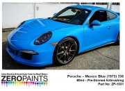 DZ175 Zero Paints 포르쉐 멕시코 블루 Porsche Mexico Blue 336 60ml