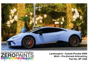 DZ196 Zero Paints 람보르기니 셀레스테 피비 Lamborghini Celeste Phoebe 0095 60ml