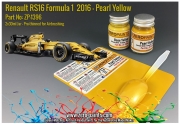 DZ217 Zero Paints 르노 Renault F1 RS16 Formula 1 2016 ­ Pearl Yellow Set 2x30ml
