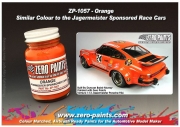 DZ221 Zero Paints 포르쉐 Jagermeister Orange Paint 60ml