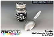 DZ241 Zero Paints Aluminum Paint ­ 30ml ­ Zero Metal Finishes