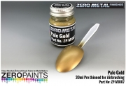DZ242 Zero Paints Pale Gold Paint ­ 30ml ­ Zero Metal Finishes
