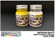 DZ263 Zero Paints Audi Quattro Sport S1 Paint Set 2x30ml
