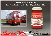 DZ274 Zero Paints London Routemaster Bus Red Paint 60ml - ZP-1216 