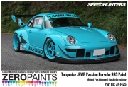 DZ302 Zero Paints RWB Rauh Passion Porsche 993 Turquoise Paint 60ml - ZP-1425 
