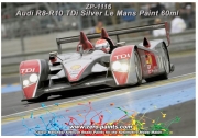 DZ310 Zero Paints Audi R8-R10 TDi Silver Le Mans Paint 60ml - ZP-1116 