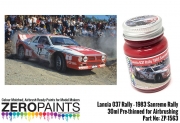 DZ314 Zero Paints Lancia 037 Rally '1983 Sanremo Rally' Red Paint 30ml - ZP-1563 