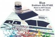 DZ315 Zero Paints Brabham Alfa BT46B Blue Paint 30ml - ZP-1314  