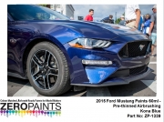 DZ376 Zero Paints 2015 Ford Mustang Paints 60ml Kona Blue - ZP-1339 