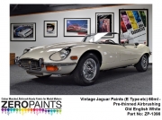 DZ441 Vintage Jaguar Paints (E Type etc) 60ml ZP­1398 Old English White