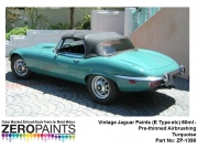DZ445 Vintage Jaguar Paints (E Type etc) 60ml ZP-1398 Turquoise