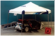 24TA04 1/24 WRC Rally Service Park Diorama Subaru