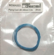 MSMA003 Piping Cord 0.48mm diameter x 2m (Blue)