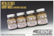 DZ472 Extra Fine Metallic GOLD Groundcoat for CandyPaints 60ml ZP­4014