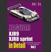 MHB-7 Photograph Collection #7 XJR9/XJR8 Sprint in Detail Model Factory Hiro