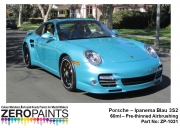 DZ546 Porsche Ipanema Blau 3S2 Paint 60ml ZP­1031