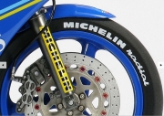 12-002 1/12 MICHELIN 80's Tire markings Decals Blue Stuff