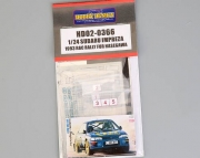 HD02-0366 1/24 Subaru Impreza 1993 Rac Rally For Hasegawa（PE+Metal parts+Resin） Hobby Design