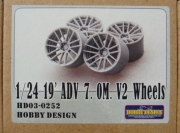 HD03-0252 1/24 19\'ADV 7.0M.V2 Wheels Hobby Design