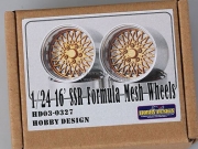 HD03-0327 1/24 16' SSR Formula Mesh Wheels (Resin+Metal Wheels ) Hobby Design