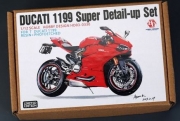 HD03-0330 1/12 Ducati 1199 Super Detail-up Set For Tamiya 14129 (Resin+PE+Metal parts） Hobby Design