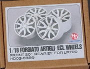 HD03-0389 1/18 Forgiato Artigli-ECL Wheels Hobby Design