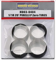 HD03-0404 1/18 20\' Pirellip Zero Tires Hobby Design