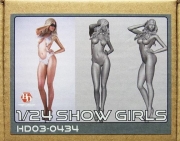 HD03-0434 1/24 Show Girls (Resin+PE) Hobby Design