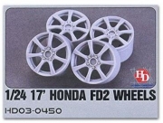 HD03-0450 1/24 17\' Honda FD2 Wheels Hobby Design