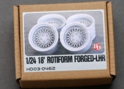 HD03-0462 1/24 18\' Rotiform Forged-LHR Wheels Hobby Design