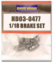 HD03-0477 1/18 RACING BRAKE SET For HD03-0442 Hobby Design