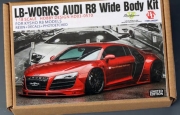 HD03-0510 1/18 LB-Works AUDI R8 Wide Body Kit For Kysho R8 MODELS (Resin+PE+Decals) Hobby Design