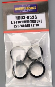 HD03-0556 1/24 18\' Bridgestone 225/40R18 RE71R Hobby Design