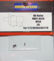HD07-0020 Tire Alr Valve For 1/12 HONDA RC211V (B) Hobby Design