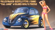 52245 1/24 Volkswagen Beetle (1966) `Cal Look` w/Blond Girls Figure Hasegawa
