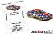 ZD-WM-0015 1/24 Nissan 240RS (BS110) Rally Window PaintingMasks (Beemax)