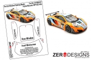ZD-WM-0017 1/24 McLaren MP4-12C GT3 Window PaintingMasks (Fujimi)