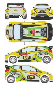 RD24/003 1/24 Ford Fiesta WRC #9 Rally Portugal 2012 Racing 43 Decals