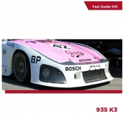 KOM-FG015 Porsche 935 K3 Fast Gulde Book