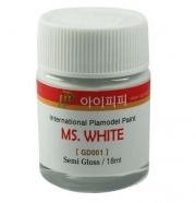 GD001 MS White Semi-Gloss 18ml IPP Paint
