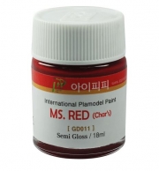 GD011 MS Char's Red Semi-Gloss18ml IPP Paint
