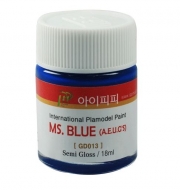 GD013 MS Blue(A.E.U.G'S) Semi-Gloss 18ml IPP Paint