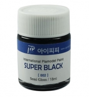 002 Super Black Semi-Gloss 18ml IPP Paint